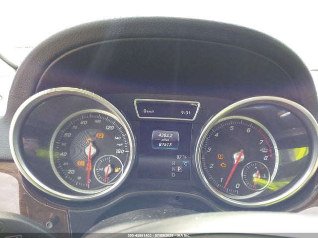 45561403 :رقم المزاد ، 4JGDF6EE1KB227630 vin ، 2019 Mercedes-benz Gls 450 4matic مزاد بيع
