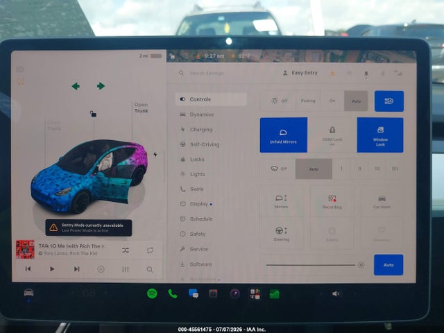 45561475 :رقم المزاد ، 7SAYGDEF0PF778333 vin ، 2023 Tesla Model Y Performance Dual Motor All-wheel Drive مزاد بيع