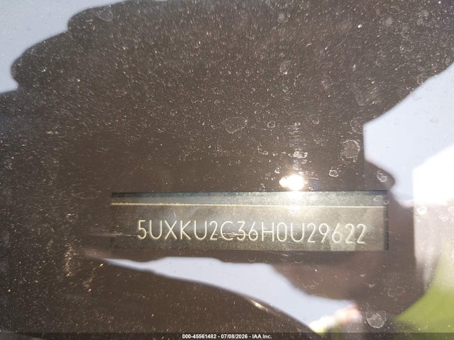 45561482 :رقم المزاد ، 5UXKU2C36H0U29622 vin ، 2017 Bmw X6 Xdrive35i مزاد بيع