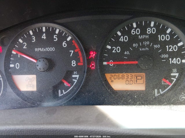 2008 Nissan Frontier Se მანქანა იყიდება აუქციონზე, vin: 1N6AD07W18C415841, აუქციონის ნომერი: 45561506