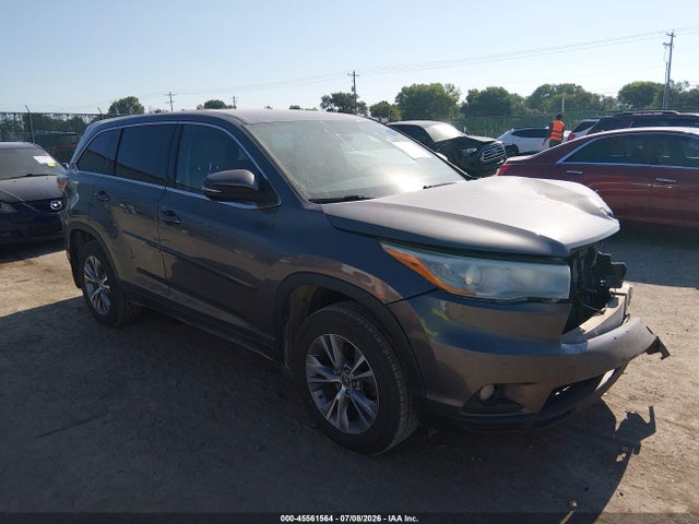 Aukcja sprzedaży 2016 Toyota Highlander Le Plus V6, vin: 5TDBKRFH9GS291366, numer aukcji: 45561564