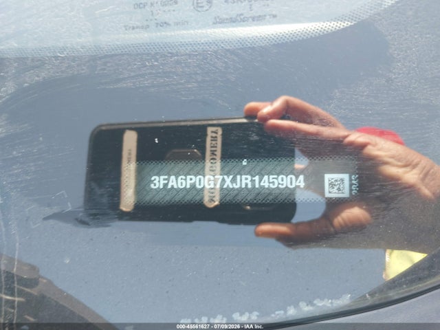 Aukcja sprzedaży 2018 Ford Fusion S, vin: 3FA6P0G7XJR145904, numer aukcji: 45561627