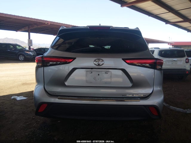 2021 Toyota Highlander Le მანქანა იყიდება აუქციონზე, vin: 5TDZZRAH0MS032293, აუქციონის ნომერი: 45561643