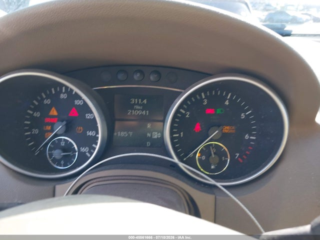 45561666 :رقم المزاد ، 4JGBB8GB1BA706606 vin ، 2011 Mercedes-benz Ml 350 4matic مزاد بيع