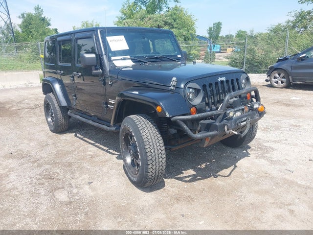 45561683 :رقم المزاد ، 1C4BJWEG7CL183219 vin ، 2012 Jeep Wrangler Unlimited Sahara مزاد بيع
