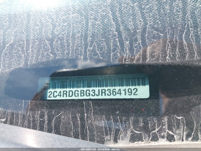 Продаж на аукціоні авто 2018 Dodge Grand Caravan Se, vin: 2C4RDGBG3JR364192, номер лоту: 45561729