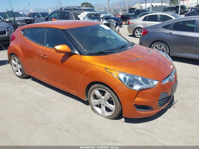 Auction sale of the 2012 Hyundai Veloster Base W/black, vin: KMHTC6AD1CU029010, lot number: 45561825