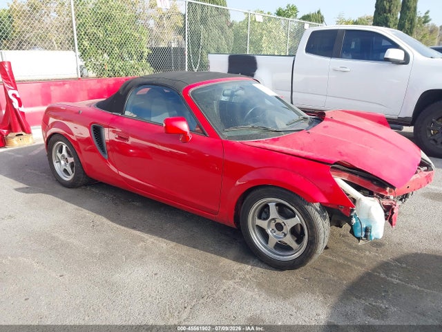 2001 Toyota Mr2 Spyder მანქანა იყიდება აუქციონზე, vin: JTDFR320810027186, აუქციონის ნომერი: 45561902