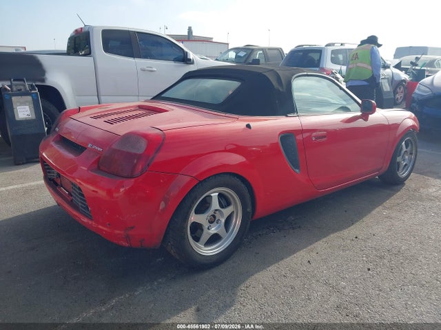 2001 Toyota Mr2 Spyder მანქანა იყიდება აუქციონზე, vin: JTDFR320810027186, აუქციონის ნომერი: 45561902