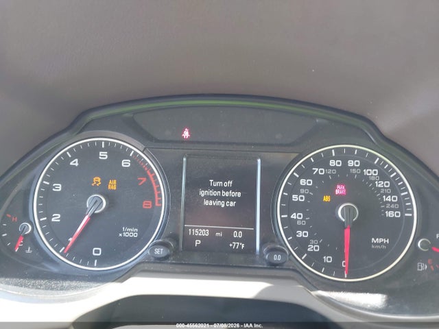 45562021 :رقم المزاد ، WA1DGAFP4EA059538 vin ، 2014 Audi Q5 3.0t Premium Plus مزاد بيع