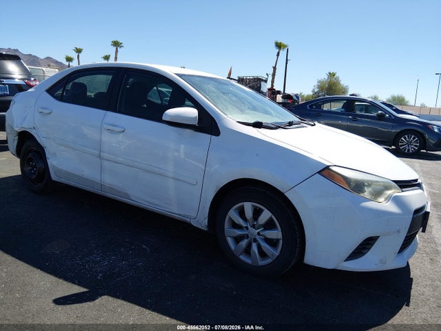 2016 Toyota Corolla Le მანქანა იყიდება აუქციონზე, vin: 2T1BURHE5GC615192, აუქციონის ნომერი: 45562052
