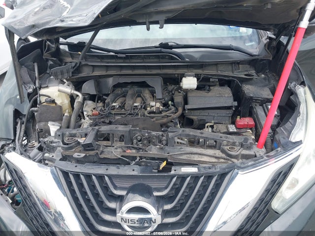 2017 Nissan Murano Sl მანქანა იყიდება აუქციონზე, vin: 5N1AZ2MG0HN127466, აუქციონის ნომერი: 45562102