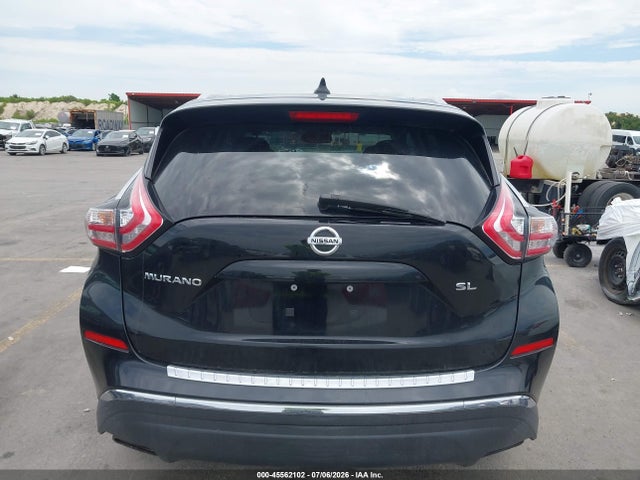 2017 Nissan Murano Sl მანქანა იყიდება აუქციონზე, vin: 5N1AZ2MG0HN127466, აუქციონის ნომერი: 45562102