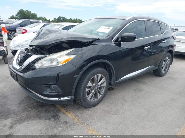 2017 Nissan Murano Sl მანქანა იყიდება აუქციონზე, vin: 5N1AZ2MG0HN127466, აუქციონის ნომერი: 45562102