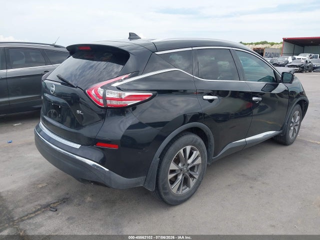2017 Nissan Murano Sl მანქანა იყიდება აუქციონზე, vin: 5N1AZ2MG0HN127466, აუქციონის ნომერი: 45562102