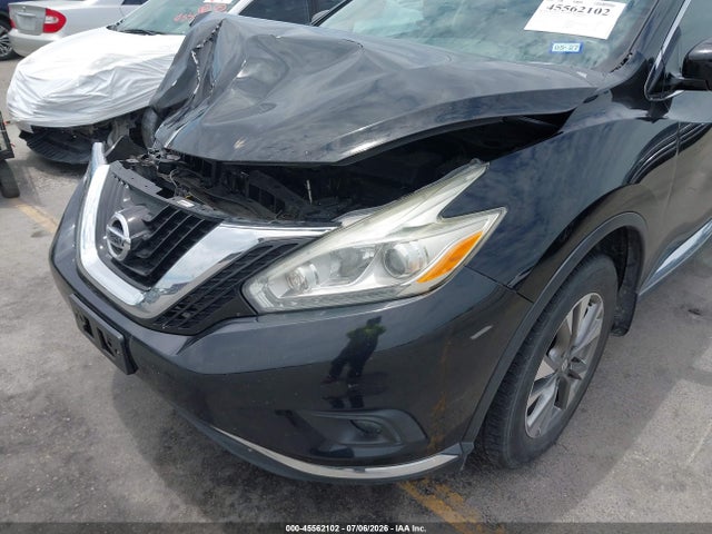 2017 Nissan Murano Sl მანქანა იყიდება აუქციონზე, vin: 5N1AZ2MG0HN127466, აუქციონის ნომერი: 45562102