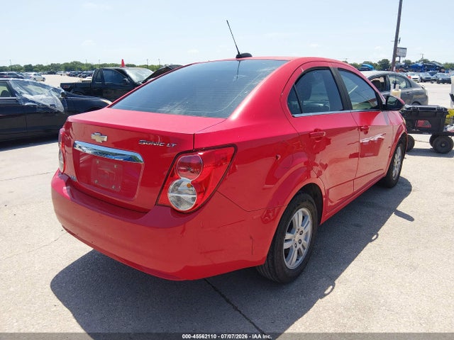Chevrolet Sonic Lt Auto 2016 1G1JC5SH3G4154273 Image 4