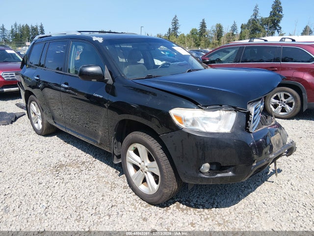 2010 Toyota Highlander Limited V6 მანქანა იყიდება აუქციონზე, vin: 5TDDK3EH6AS030808, აუქციონის ნომერი: 45562261