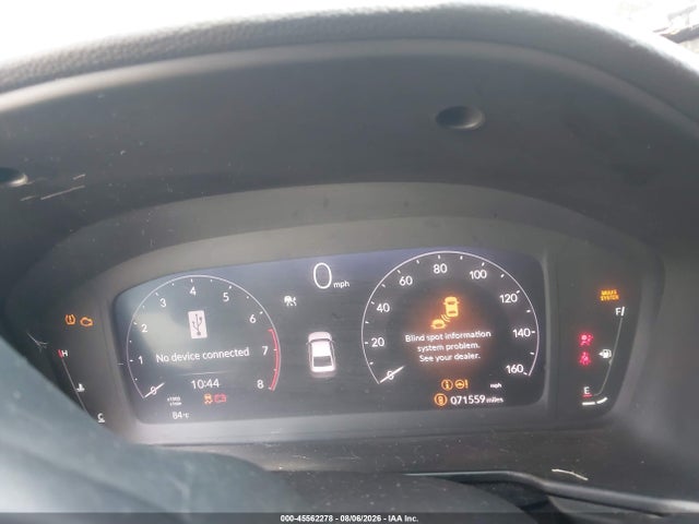 45562278 :رقم المزاد ، 1HGCY1F37RA054918 vin ، 2024 Honda Accord Ex مزاد بيع