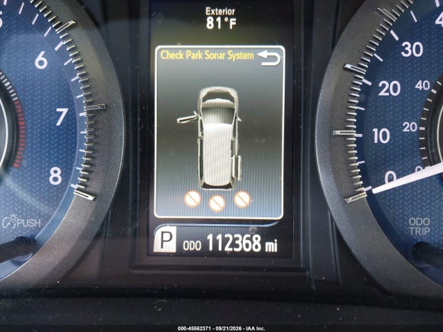 45562371 :رقم المزاد ، 5TDYK3DC4GS709847 vin ، 2016 Toyota Sienna Xle 8 Passenger مزاد بيع