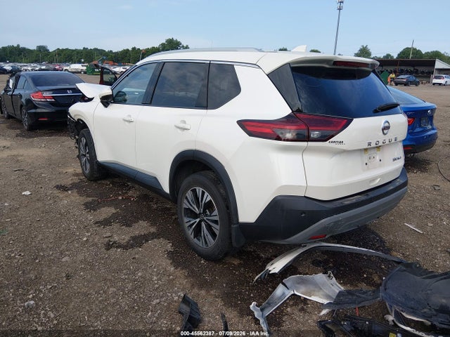 2021 Nissan Rogue Sv Intelligent Awd მანქანა იყიდება აუქციონზე, vin: JN8AT3BB2MW230903, აუქციონის ნომერი: 45562387