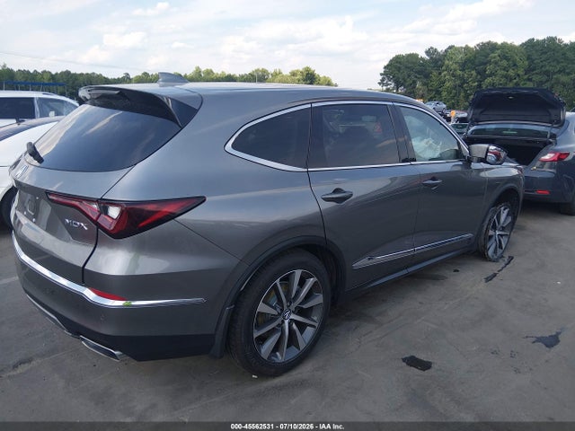 2025 Acura Mdx Technology Package მანქანა იყიდება აუქციონზე, vin: 5J8YD9H4XSL003123, აუქციონის ნომერი: 45562531