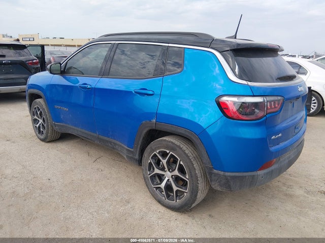 Aukcja sprzedaży 2024 Jeep Compass Limited 4x4, vin: 3C4NJDCN0RT157531, numer aukcji: 45562571