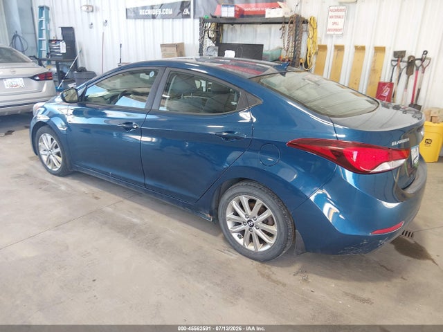 45562591 :رقم المزاد ، KMHDH4AE9FU360232 vin ، 2015 Hyundai Elantra Se مزاد بيع