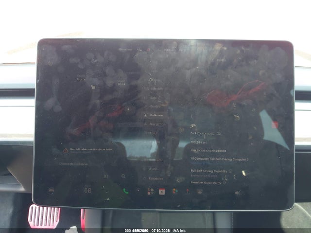 Продаж на аукціоні авто 2022 Tesla Model 3 Rear-wheel Drive, vin: 5YJ3E1EA5NF289584, номер лоту: 45562660