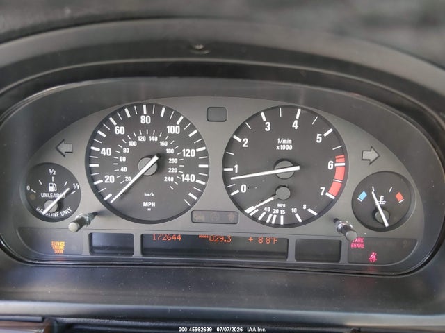 Aukcja sprzedaży 2001 Bmw 540i, vin: WBADN53471GC96724, numer aukcji: 45562699
