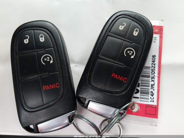 Продажа на аукционе авто 2018 Jeep Cherokee Latitude Plus 4x4, vin: 1C4PJMLX9JD522406, номер лота: 45563106