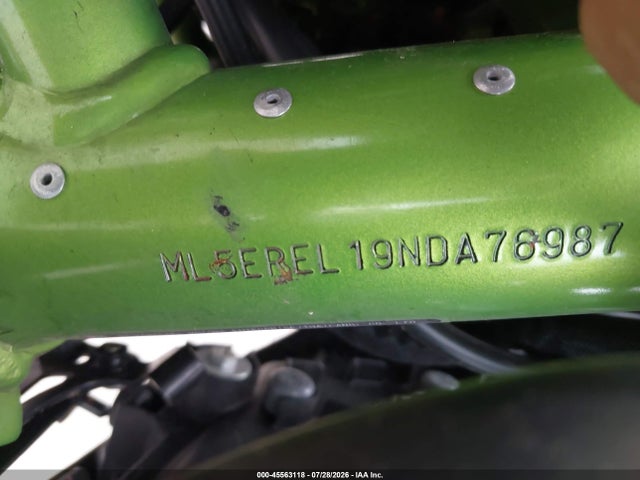 Продаж на аукціоні авто 2022 Kawasaki Er650 L, vin: ML5EREL19NDA76987, номер лоту: 45563118