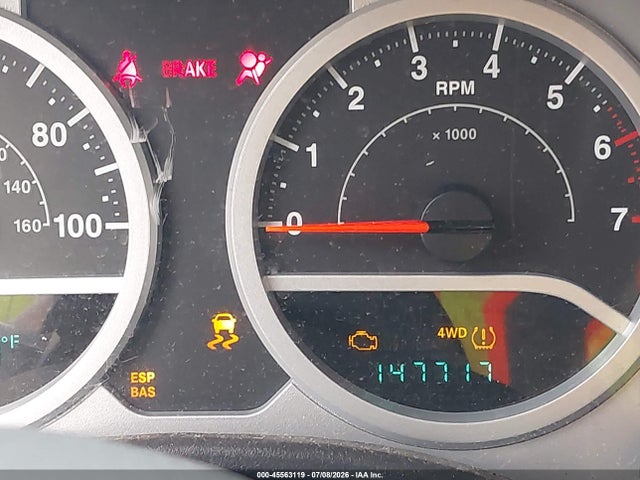 Aukcja sprzedaży 2008 Jeep Wrangler Unlimited Sahara, vin: 1J4GA59128L638226, numer aukcji: 45563119