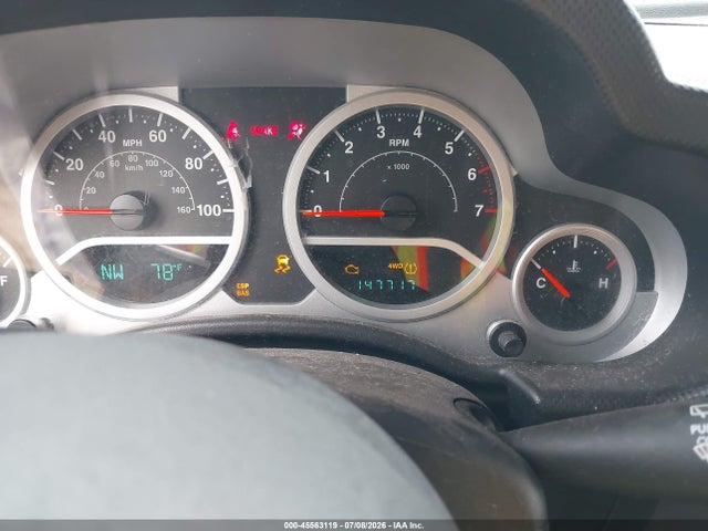 Aukcja sprzedaży 2008 Jeep Wrangler Unlimited Sahara, vin: 1J4GA59128L638226, numer aukcji: 45563119