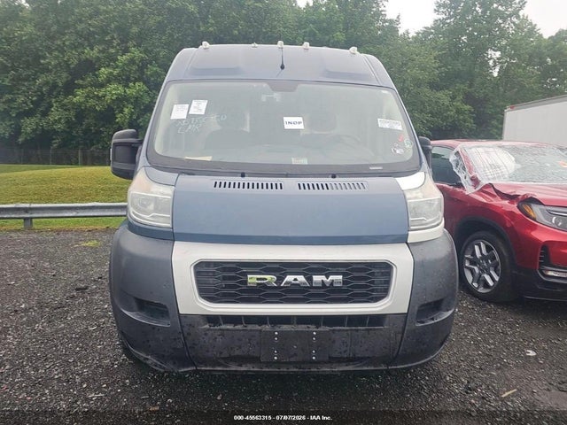 2019 Ram Promaster 3500 Cargo Van High Roof 159 Wb Ext მანქანა იყიდება აუქციონზე, vin: 3C6URVJG8KE548815, აუქციონის ნომერი: 45563315