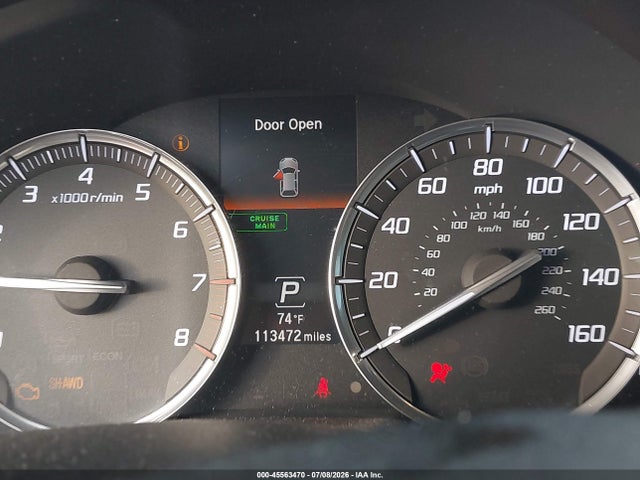 45563470 :رقم المزاد ، 5FRYD4H21GB007277 vin ، 2016 Acura Mdx Acurawatch Plus Package مزاد بيع