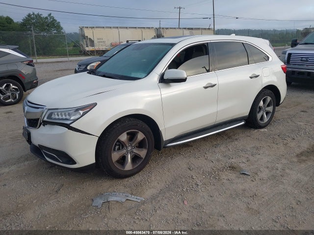 45563470 :رقم المزاد ، 5FRYD4H21GB007277 vin ، 2016 Acura Mdx Acurawatch Plus Package مزاد بيع