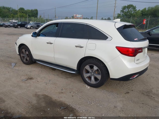 45563470 :رقم المزاد ، 5FRYD4H21GB007277 vin ، 2016 Acura Mdx Acurawatch Plus Package مزاد بيع