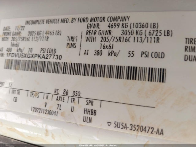 Ford Transit-350 Passenger Van Xl 2023 1FDVU5XGXPKA27730 Image 8