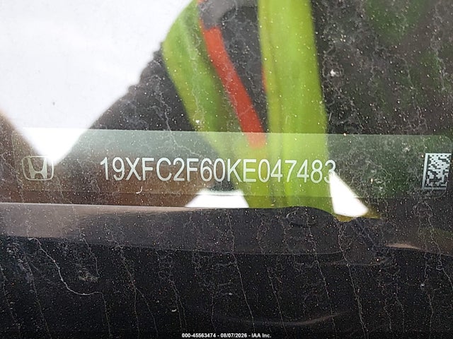 Honda Civic Lx 2019 19XFC2F60KE047483 Image 9