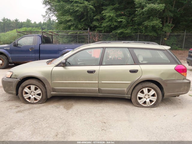 2005 Subaru Outback 2.5i მანქანა იყიდება აუქციონზე, vin: 4S4BP61C857385334, აუქციონის ნომერი: 45563492
