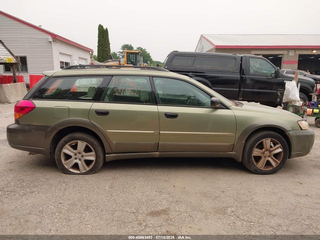 2005 Subaru Outback 2.5i მანქანა იყიდება აუქციონზე, vin: 4S4BP61C857385334, აუქციონის ნომერი: 45563492