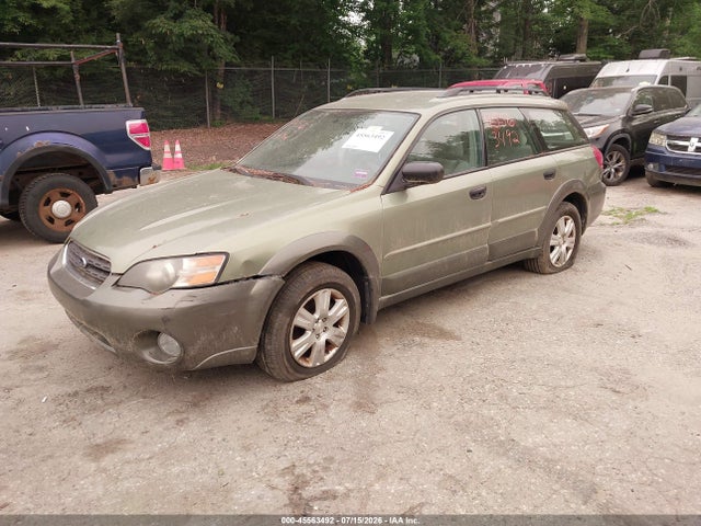 2005 Subaru Outback 2.5i მანქანა იყიდება აუქციონზე, vin: 4S4BP61C857385334, აუქციონის ნომერი: 45563492