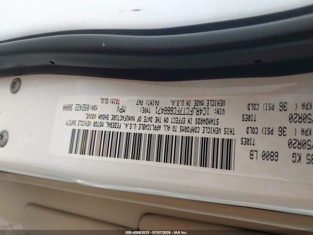 Продаж на аукціоні авто 2015 Jeep Grand Cherokee Overland, vin: 1C4RJFCT7FC666471, номер лоту: 45563525