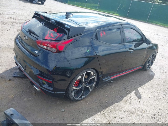 2020 Hyundai Veloster N მანქანა იყიდება აუქციონზე, vin: KMHT36AH5LU003383, აუქციონის ნომერი: 45563536