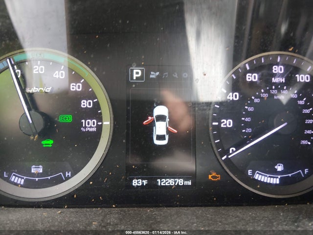 Aukcja sprzedaży 2017 Hyundai Sonata Hybrid Se, vin: KMHE24L11HA048510, numer aukcji: 45563620
