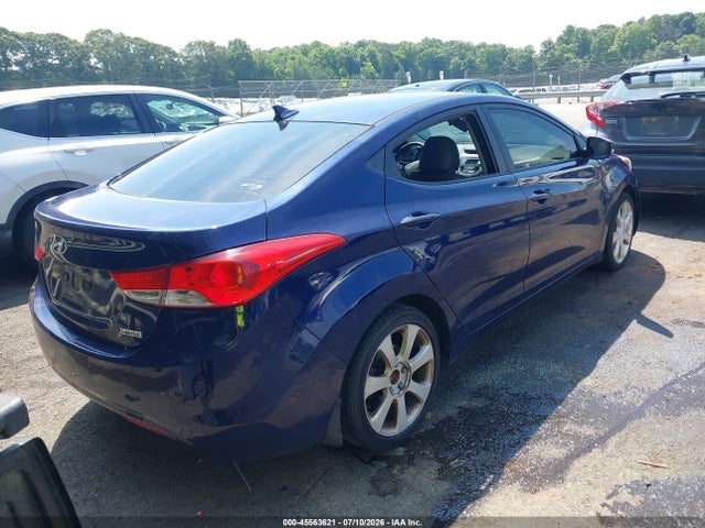 2013 Hyundai Elantra Limited მანქანა იყიდება აუქციონზე, vin: 5NPDH4AE3DH233925, აუქციონის ნომერი: 45563621
