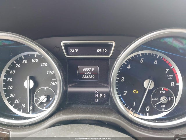 Aukcja sprzedaży 2013 Mercedes-benz Ml 350 4matic, vin: 4JGDA5HB4DA267106, numer aukcji: 45563665