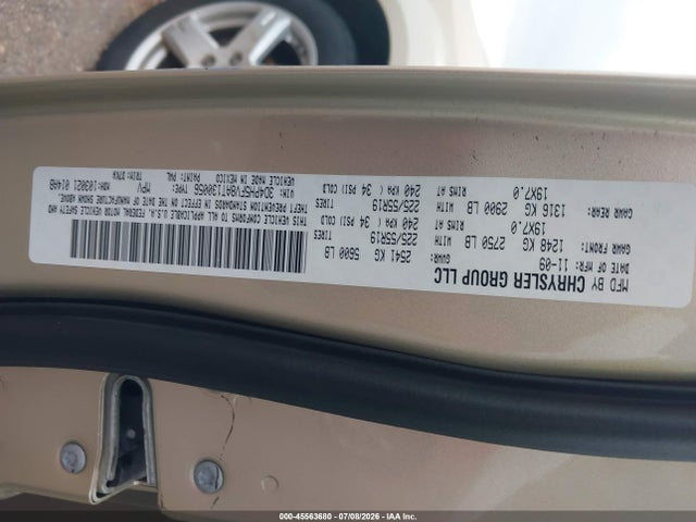 45563680 :رقم المزاد ، 3D4PH5FV8AT130056 vin ، 2010 Dodge Journey Sxt مزاد بيع