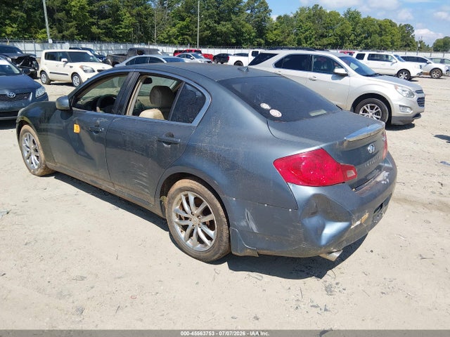 2008 Infiniti G35x მანქანა იყიდება აუქციონზე, vin: JNKBV61F58M275012, აუქციონის ნომერი: 45563753
